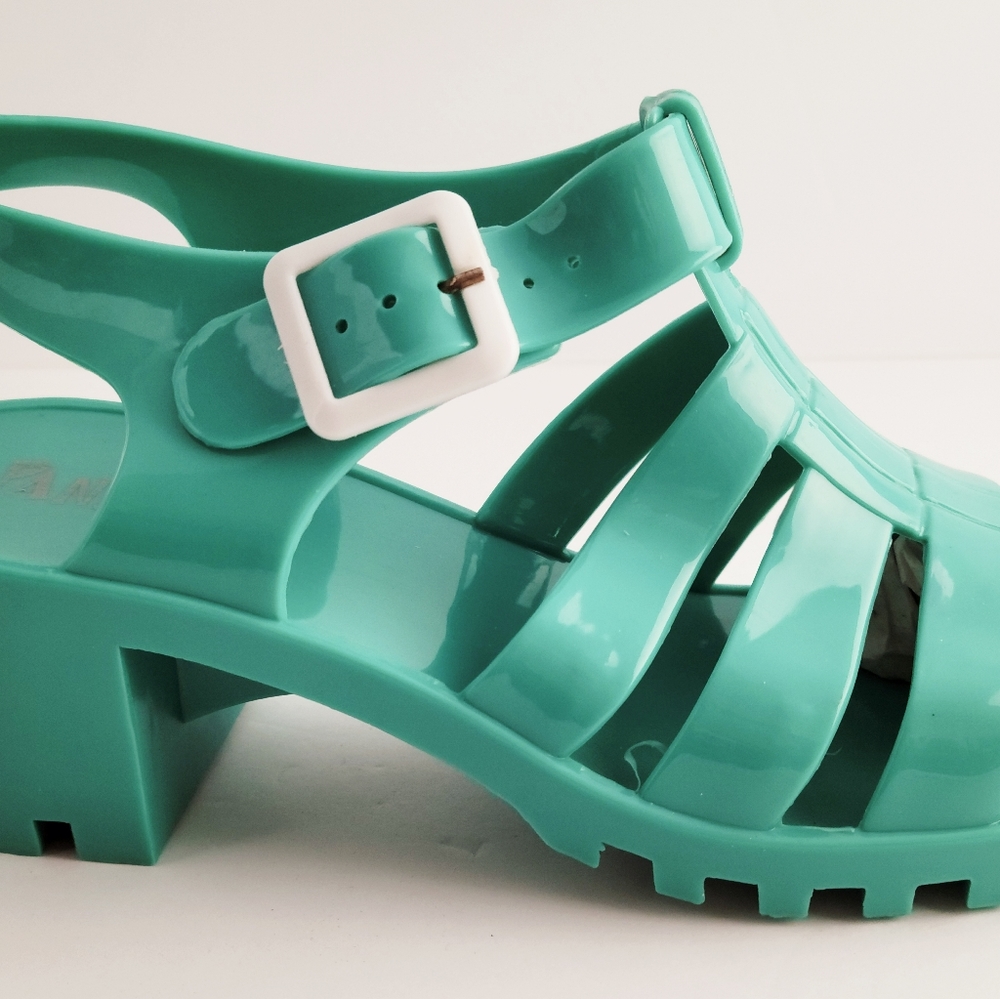 Women's Chunky jelly sandals - Picture 2 of 3